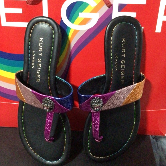 Kurt Geiger Thong Sandals size 5.5 - Picture 3 of 4